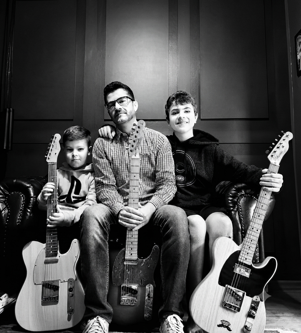 Fundadores da Maverick Premium Guitars